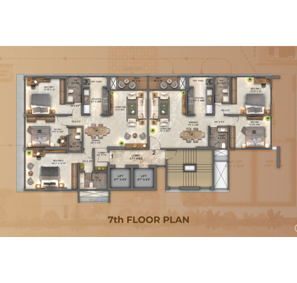 Ekta Victoria Floor Plan