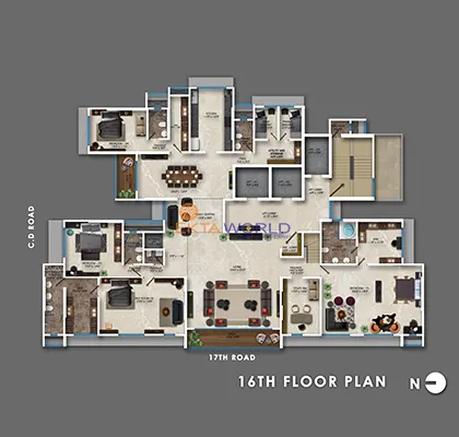 Luxury Appartment In Khar