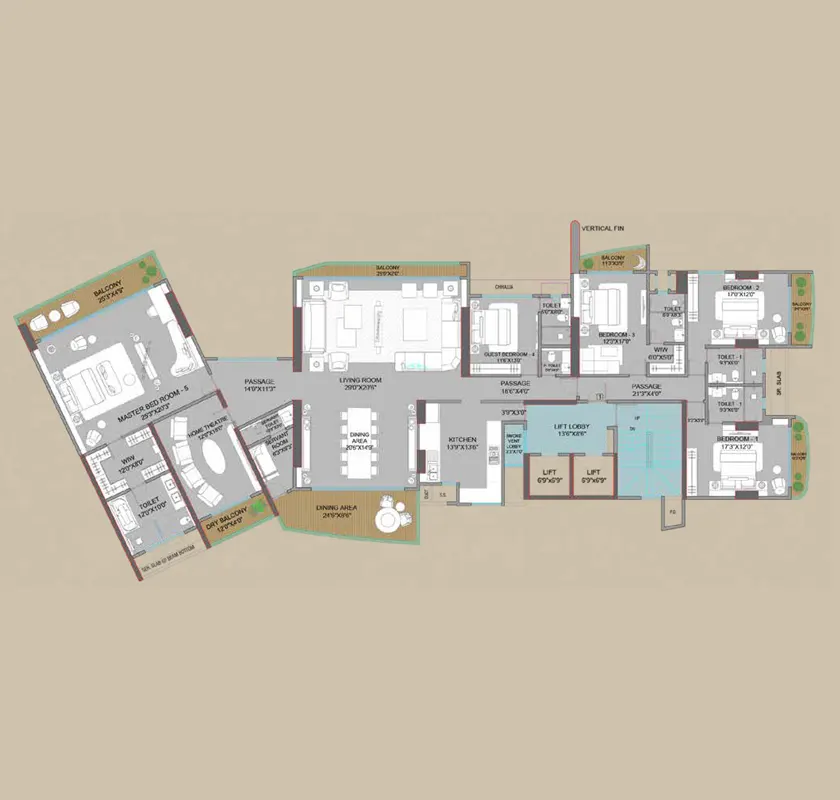 The One Floor Plan