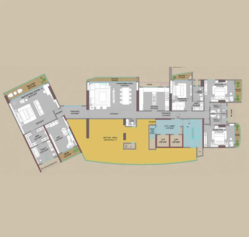 The One Floor Plan