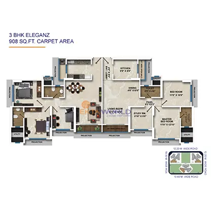 Apartments In Goregaon West - Ekta Tripolis