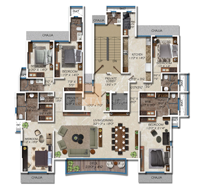 Luxury Appartment In Khar
